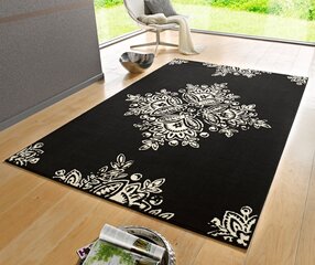 Vaip Hanse Home Gloria Blossom Black Cream, 200x290 cm hind ja info | Vaibad | kaup24.ee