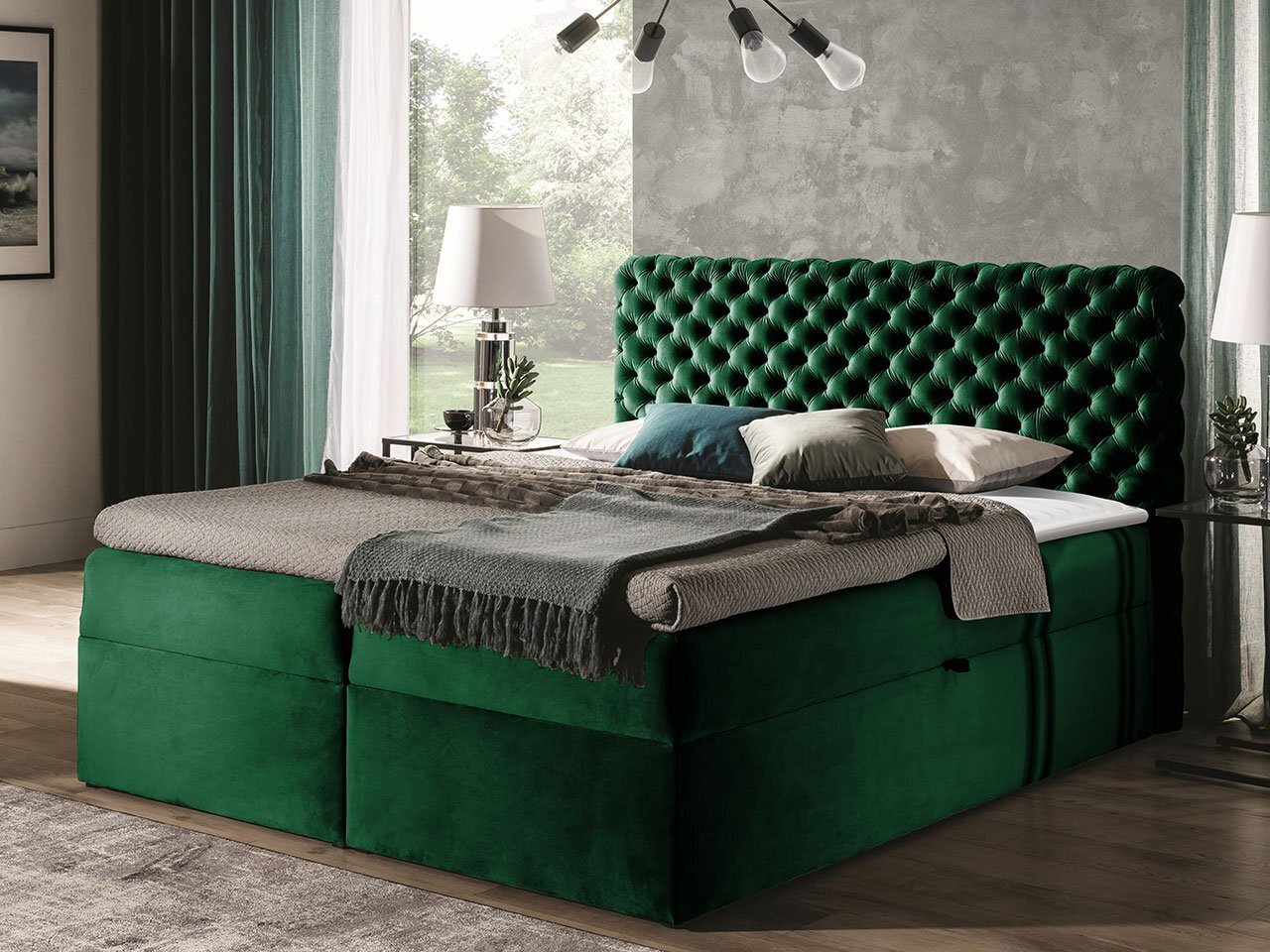 Kontinentaalvoodi TIGLINE-Magic Velvet 2225-140x200 cm hind ja info | Voodid | kaup24.ee