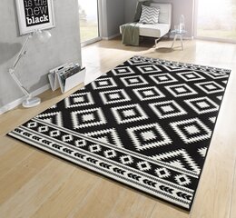 Vaip Hanse Home Gloria Ethno Black Cream, 80x200 cm hind ja info | Vaibad | kaup24.ee