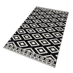 Vaip Hanse Home Gloria Ethno Black Cream, 80x200 cm hind ja info | Vaibad | kaup24.ee