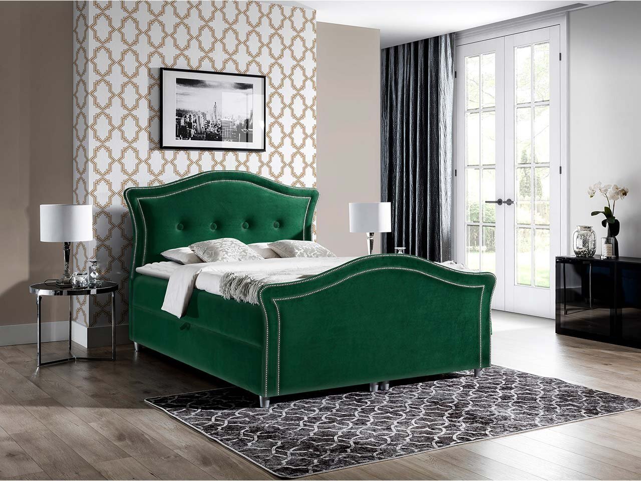 Kontinentaalvoodi MASALA LUX-Magic Velvet 2225-140x200 cm hind ja info | Voodid | kaup24.ee