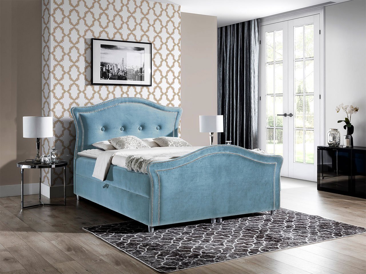 Kontinentaalvoodi MASALA LUX-Magic Velvet 2260-140x200 cm hind ja info | Voodid | kaup24.ee