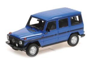 MERCEDES-BENZ G-MODEL LONG W460 - 1980 - DARK BLUE MINICHAMPS 1:18 155038100 hind ja info | Mudelautode kollektsioneerimine | kaup24.ee