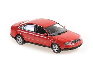 AUDI A6 - 1997 - RED MAXICHAMPS 1:43 940017100 цена и информация | Коллекционные модели автомобилей | kaup24.ee