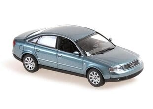 AUDI A6 - 1997 - GREEN METALLIC MAXICHAMPS 1:43 940017101 цена и информация | Коллекционные модели автомобилей | kaup24.ee