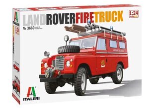 LAND ROVER FIRE TRUCK ITALERI 1:24 3660 hind ja info | Mudelautode kollektsioneerimine | kaup24.ee