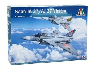 SAAB JA 37/AJ 37 VIGGEN ITALERI 1:48 2785 цена и информация | Коллекционные модели автомобилей | kaup24.ee