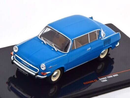 Skoda 1000 MBX 1966 Blue IXO 1:43 CLC432N hind ja info | Mudelautode kollektsioneerimine | kaup24.ee