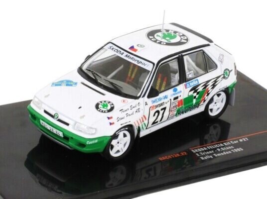 Skoda Felicia Kit Car #27 Rally Sweden 1995 E.Triner/P.Stanc IXO 1:43 RAC413A цена и информация | Mudelautode kollektsioneerimine | kaup24.ee