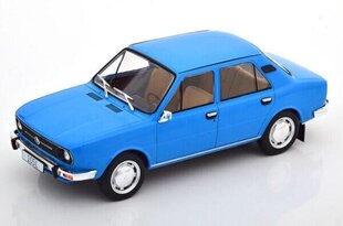 Skoda 105L 1976 Blue WHITEBOX 1:24 WB124140 hind ja info | Mudelautode kollektsioneerimine | kaup24.ee