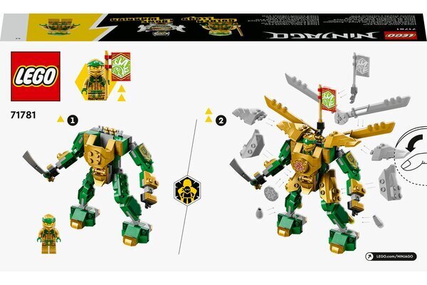 71781 LEGO® NINJAGO lahingurobotid цена и информация | Klotsid ja konstruktorid | kaup24.ee