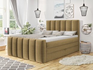 Континентальная кровать MARCJALIS DUO DE LUXE-Magic Velvet 2206-140x200 см цена и информация | Кровати | kaup24.ee