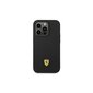 Ferrari case for iPhone 14 Pro Max 6,7&quot; FEHCP14XSIBBK black hardcase Silicone Metal Logo цена и информация | Telefoni kaaned, ümbrised | kaup24.ee