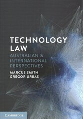 Technology Law: Australian and International Perspectives hind ja info | Majandusalased raamatud | kaup24.ee