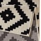 Vaip Hanse Home Hamla Diamond Black Cream, 160x230 cm hind ja info | Vaibad | kaup24.ee