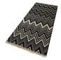 Vaip Hanse Home Fringe Streak Black Grey, 80x150 cm hind ja info | Vaibad | kaup24.ee