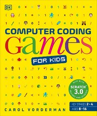 Computer Coding Games for Kids: A unique step-by-step visual guide, from binary code to building games hind ja info | Noortekirjandus | kaup24.ee