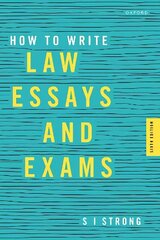How to Write Law Essays & Exams 6th Revised edition цена и информация | Книги по экономике | kaup24.ee