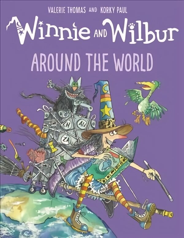 Winnie and Wilbur: Around the World 1 цена и информация | Noortekirjandus | kaup24.ee