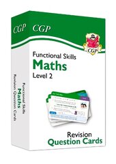 Functional Skills Maths Revision Question Cards - Level 2 цена и информация | Книги для подростков и молодежи | kaup24.ee