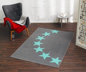 Vaip Hanse Home City Mix Stars Grey Blue 140x200 cm hind ja info | Vaibad | kaup24.ee