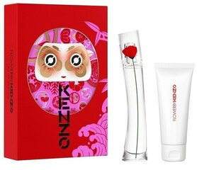 Komplekt Kenzo Flower by Kenzo naistele: parfüümvesi EDP 30 ml + ihupiim 75 ml hind ja info | Naiste parfüümid | kaup24.ee