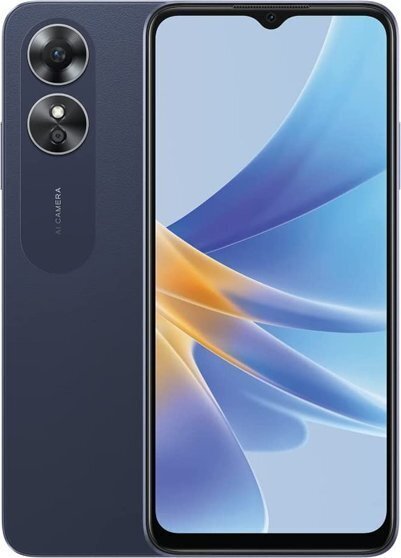 Oppo A17 4/64GB Dual SIM Black цена и информация | Telefonid | kaup24.ee