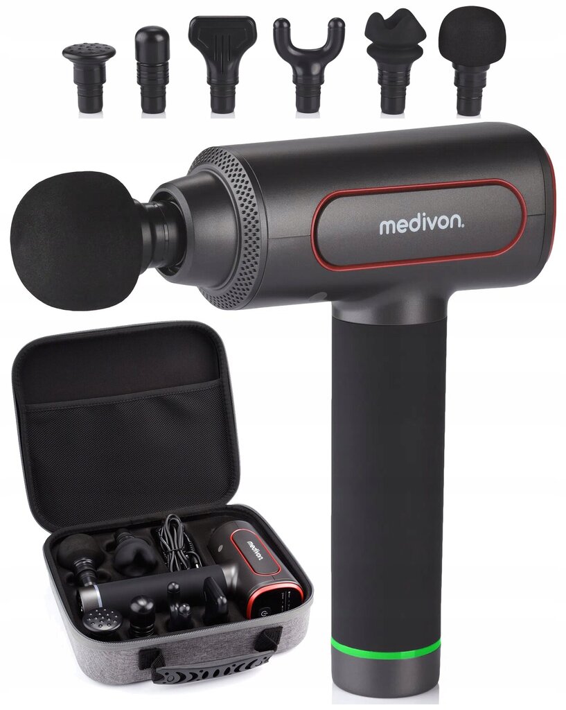 Medivon -Gun Pro X2 Manuaalne kehamasseerija hind ja info | Massaažiseadmed | kaup24.ee