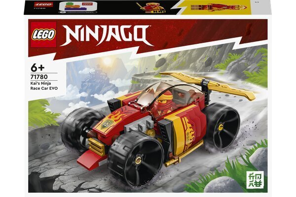 71780 LEGO® NINJAGO Ninja võidusõiduauto цена и информация | Klotsid ja konstruktorid | kaup24.ee