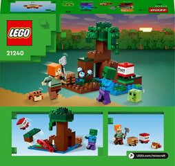 21240 LEGO® Minecraft Болотное приключение цена и информация | Конструкторы и кубики | kaup24.ee