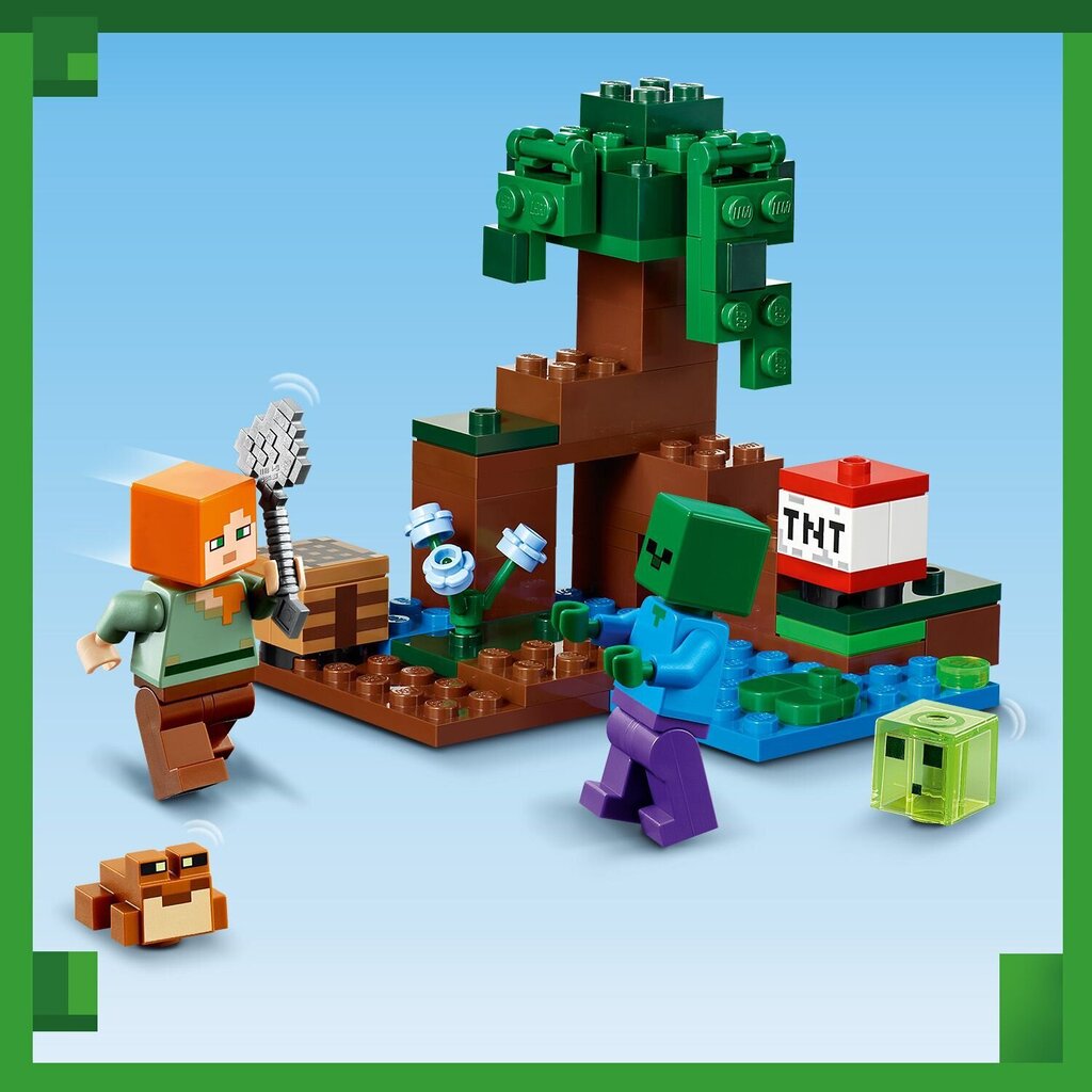 21240 LEGO® Minecraft Seiklus soos цена и информация | Klotsid ja konstruktorid | kaup24.ee