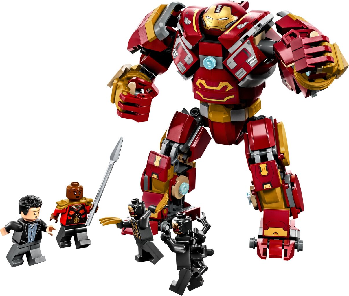 76247 LEGO® Marvel Hulkbuster: Wakanda lahing цена и информация | Klotsid ja konstruktorid | kaup24.ee