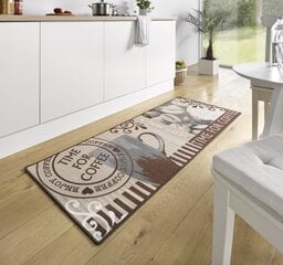 Ковровая дорожка для кухни Hanse Home Loop Time for Coffee, 67x180 см   цена и информация | Ковры | kaup24.ee