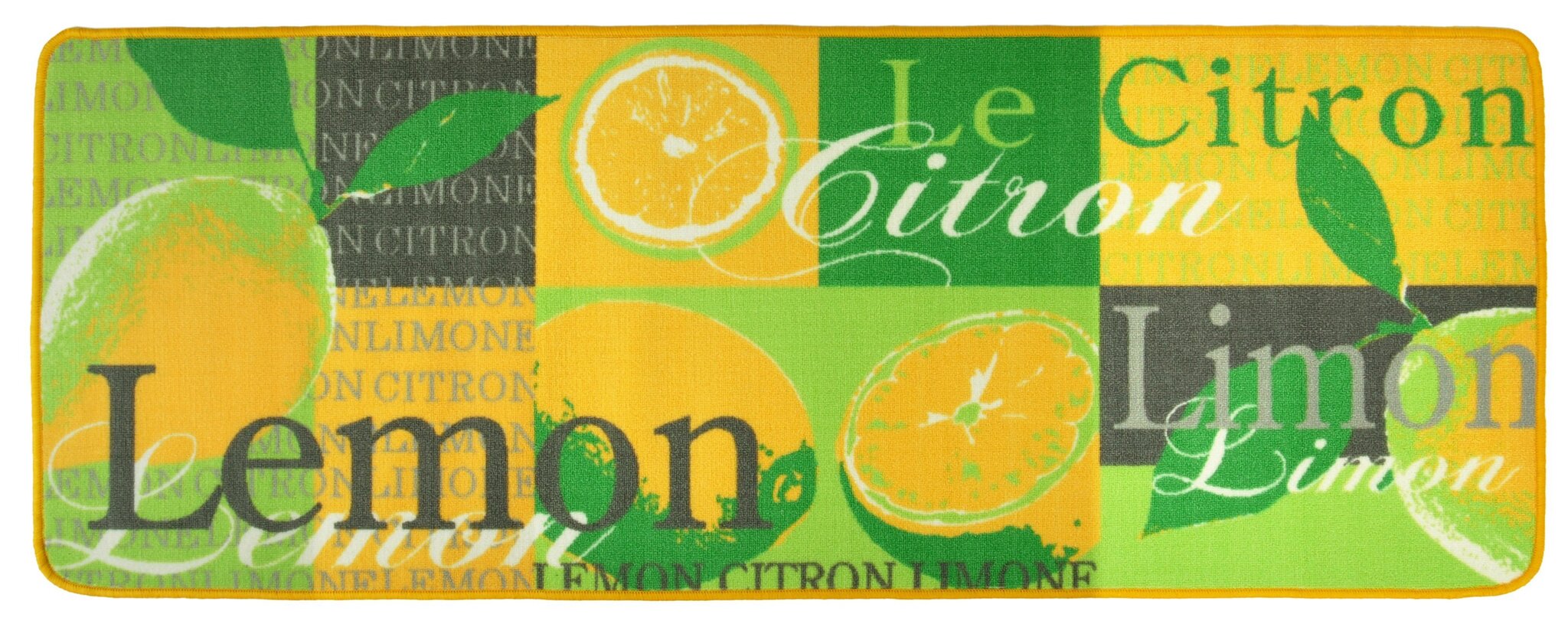 Vaip Hanse Home Loop Lemon, 67x180 cm hind ja info | Vaibad | kaup24.ee