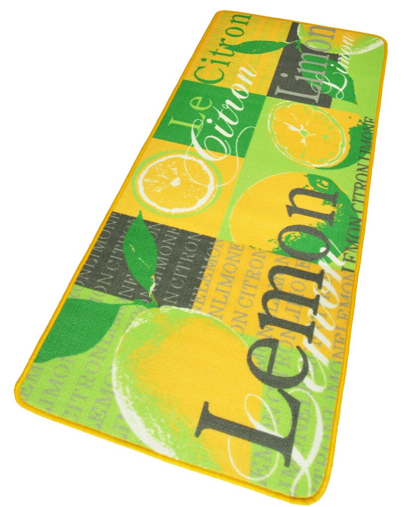 Vaip Hanse Home Loop Lemon, 67x180 cm hind ja info | Vaibad | kaup24.ee