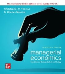 ISE Managerial Economics: Foundations of Business Analysis and Strategy 13th edition цена и информация | Книги по экономике | kaup24.ee