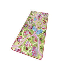 Lastetoa vaip Hanse Home Play Sweet Town 90x200 cm, roosa цена и информация | Ковры | kaup24.ee