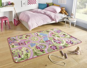 Lastetoa vaip Hanse Home Play Sweet Town, 140x200 cm, roosa цена и информация | Ковры | kaup24.ee