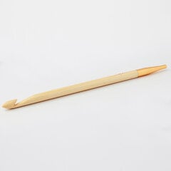 Афганский/тунисский крючок KnitPro Bamboo, 3.00 mm цена и информация | Принадлежности для вязания крючком | kaup24.ee