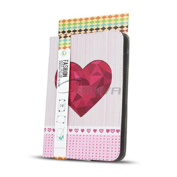 Universal case Heart note for tablet 9-10`` цена и информация | Tahvelarvuti kaaned ja kotid | kaup24.ee