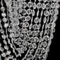 Kristallidega rippuv kroonlühter 22 x 58 cm цена и информация | Rippvalgustid | kaup24.ee