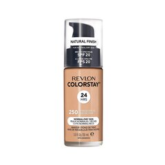 Jumestuskreem normaalsele ja kuivale nahale Revlon ColorStay Makeup SPF20, 250 Fresh Beige, 30 ml hind ja info | Jumestuskreemid, puudrid | kaup24.ee