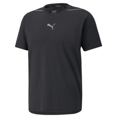 T-särk meestele Puma Run Cool Adapt SS TEE M Puma Black 52085101, must цена и информация | Мужские футболки | kaup24.ee