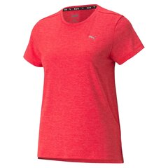 Sportlik T-särk naistele Puma RUN FAVORITE HEATHER SS TEE W S - 52018234, punane цена и информация | Спортивная одежда для женщин | kaup24.ee