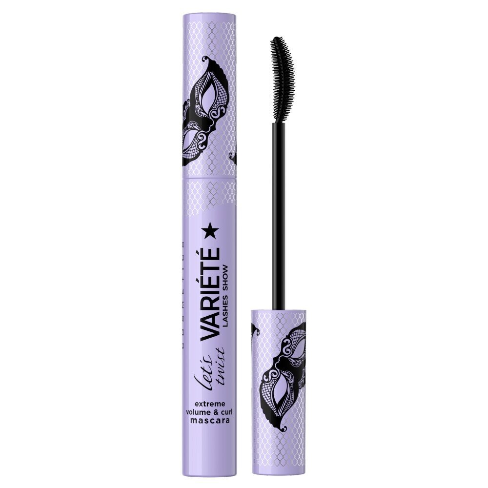 Koolutav ja volüümi andev ripsmetušš Eveline Cosmetics Variete Lashes Show Let's Twist 10ml цена и информация | Ripsmetušid, lauvärvid, silmapliiatsid, seerumid | kaup24.ee