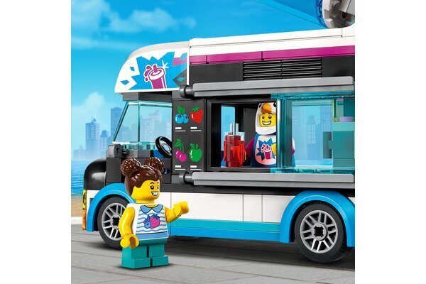 60384 LEGO® City ratastega Pingviini kiosk цена и информация | Klotsid ja konstruktorid | kaup24.ee