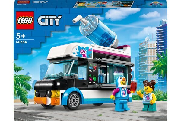 60384 LEGO® City ratastega Pingviini kiosk цена и информация | Klotsid ja konstruktorid | kaup24.ee