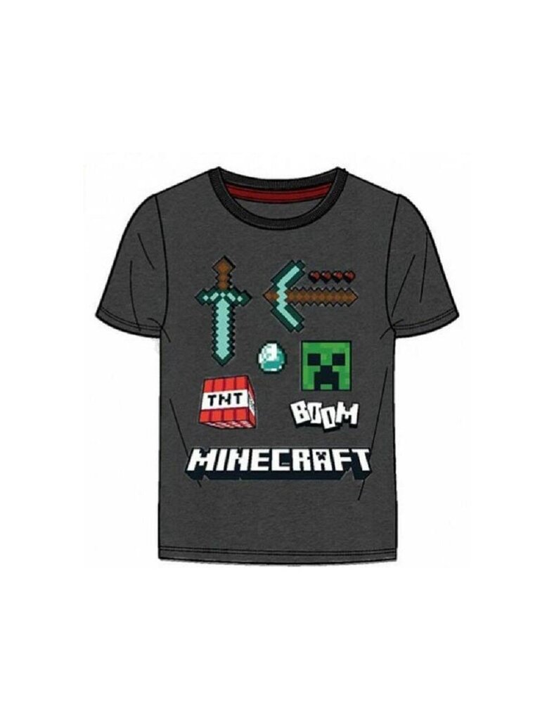Minecraft TNT poiste T-särk - Hall hind ja info | Poiste särgid | kaup24.ee