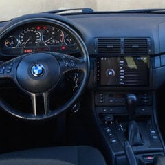 BMW 3 (E46) 1998-06 Мультимедийный планшет на базе Android 9-дюймовый автомобильный стерео USB/WiFi/GPS/Bluetooth цена и информация | Автомагнитолы, мультимедиа | kaup24.ee