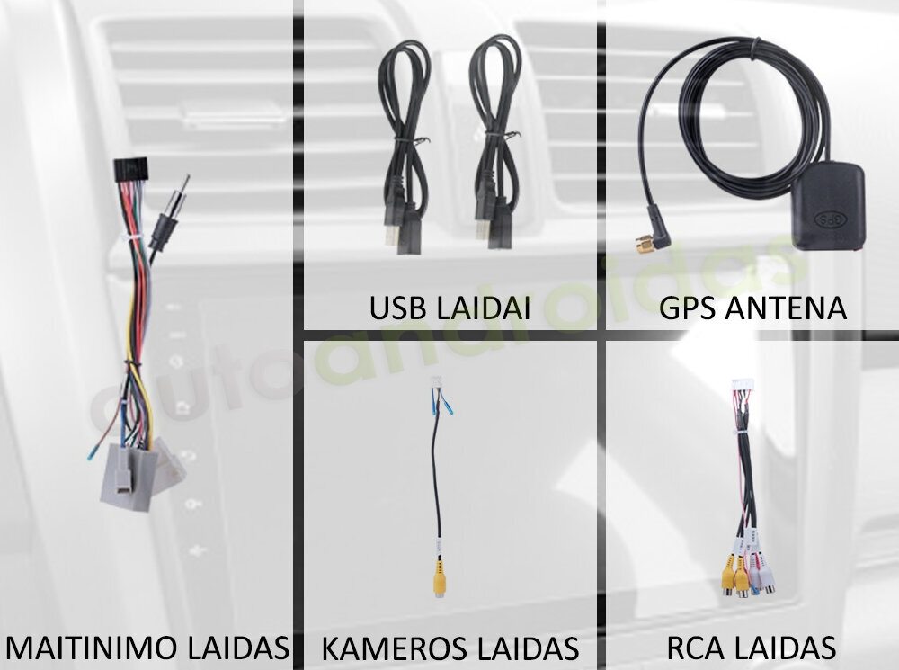 Honda CRV 2006-11 Androidi multimeediumitahvelarvuti 9-tolline USB/WiFi/GPS/Bluetooth hind ja info | Autoraadiod, multimeedia | kaup24.ee